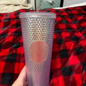 Starbucks clear studded tumbler